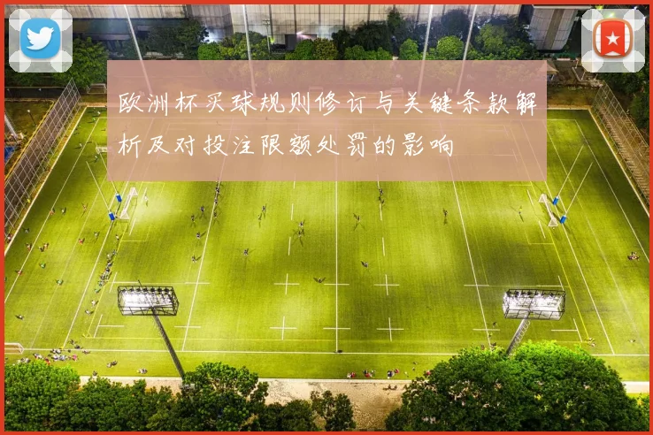 欧洲杯买球规则修订与关键条款解析及对投注限额处罚的影响