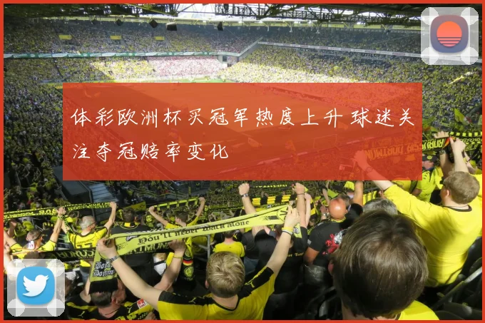 体彩欧洲杯买冠军热度上升 球迷关注夺冠赔率变化